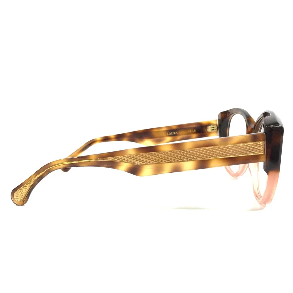 Alfred Kerbs Eyeglasses Frames LAURA HV Havana Tortoise Rose Pink 53-18-143